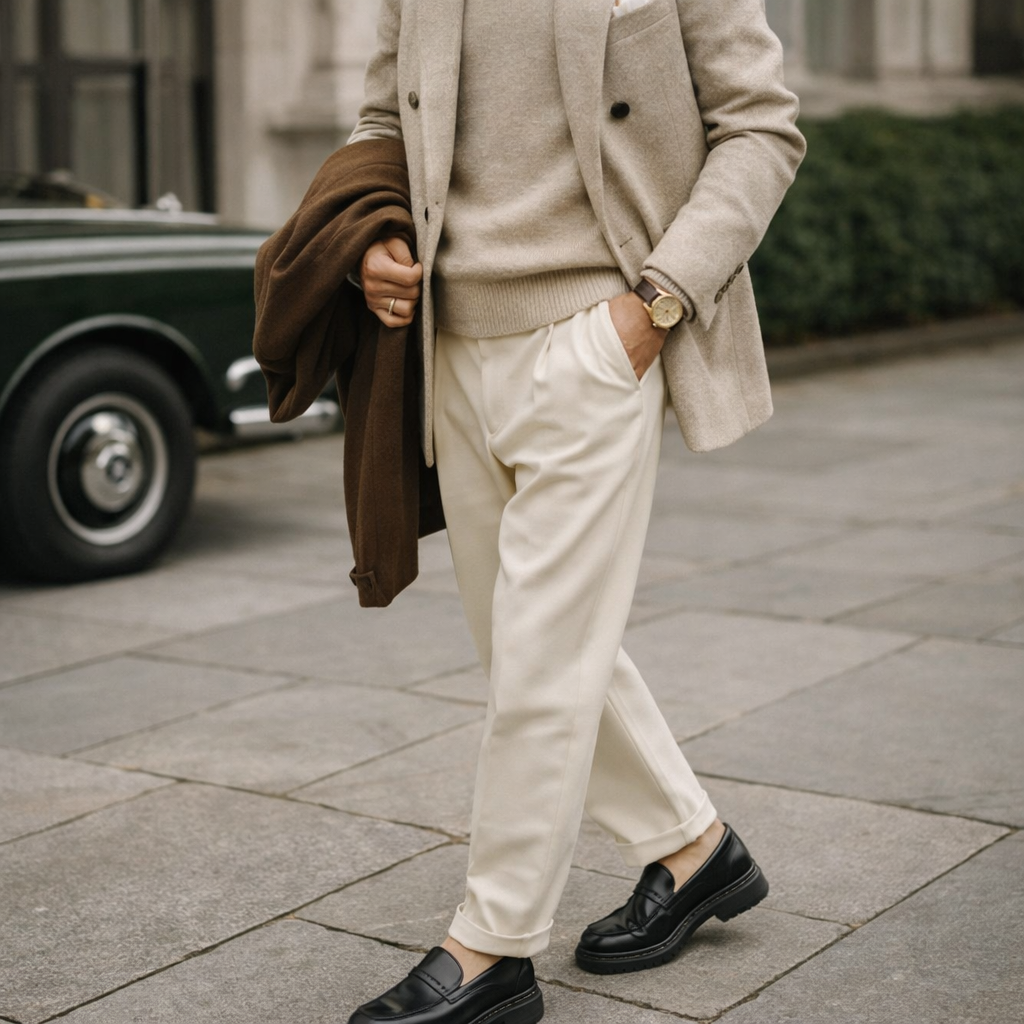 Mocassins Classiques en Cuir
