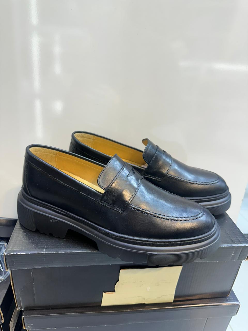 Mocassins Classiques en Cuir