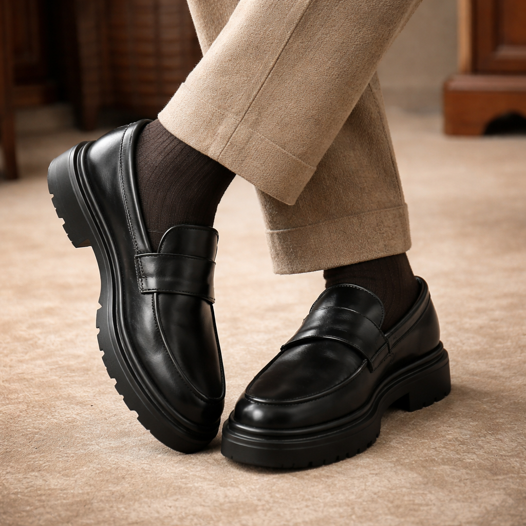 Mocassins Classiques en Cuir